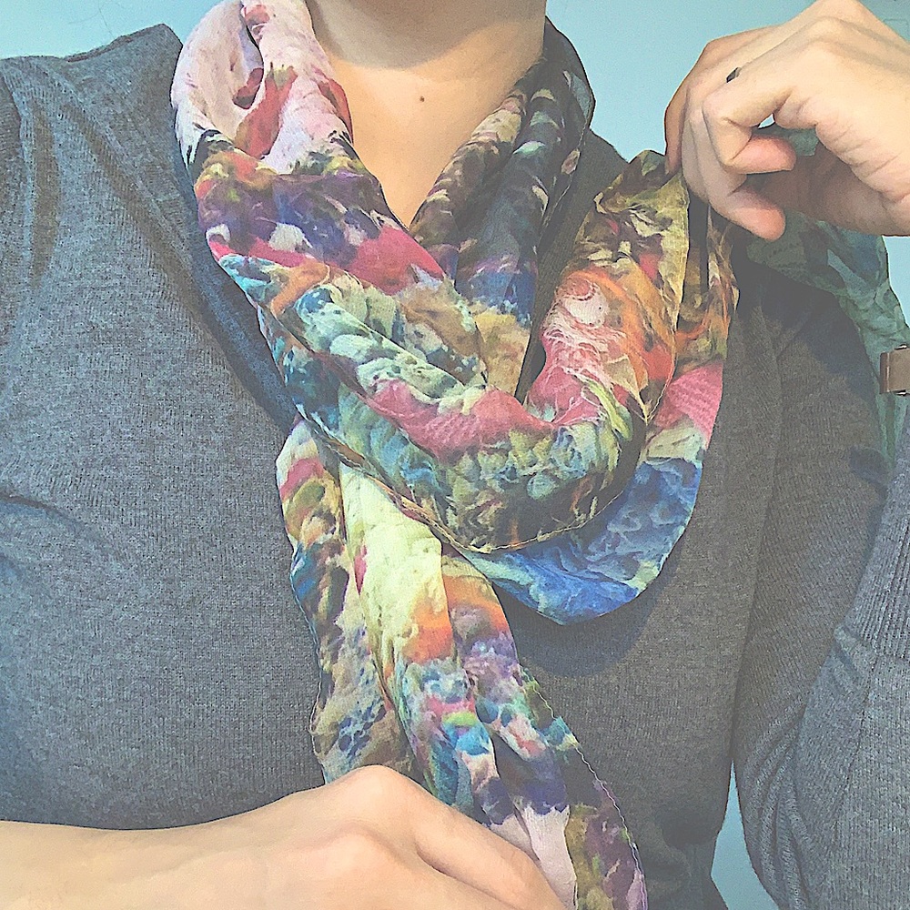 SILK scarf